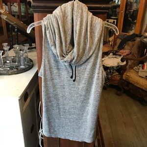 Cowl Neck Sleeveless Top